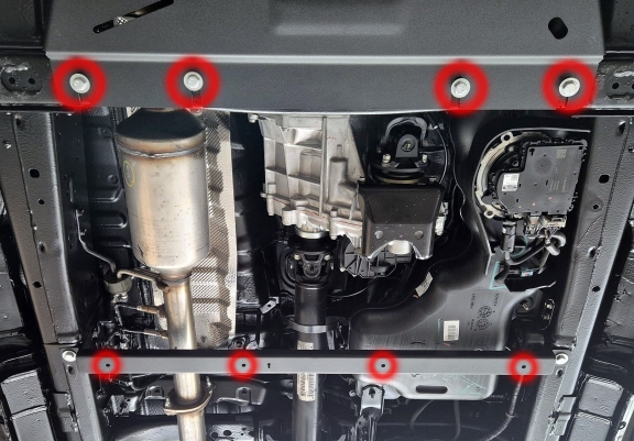 Protection du différentiel  Toyota Hilux