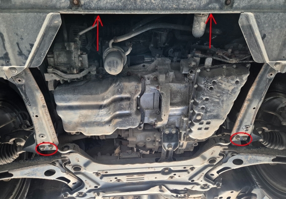 Protection Sous Moteur Mitsubishi Eclipse Cross - Aluminium