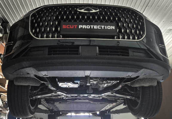 Protection sous moteur et de la boîte de vitesse  Omoda 9 - Aluminium  