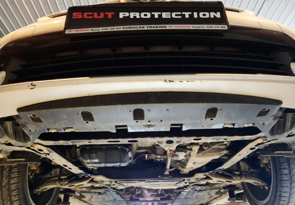 Protection sous moteur et de la boîte de vitesse  Toyota Corolla - Aluminium  