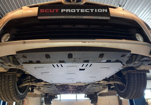 Protection sous moteur et de la boîte de vitesse  Toyota Corolla - Aluminium  